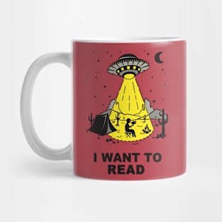 I Want to Read Mug